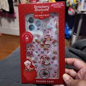 Skinnydip Strawberry Shortcake Phone Case - Red